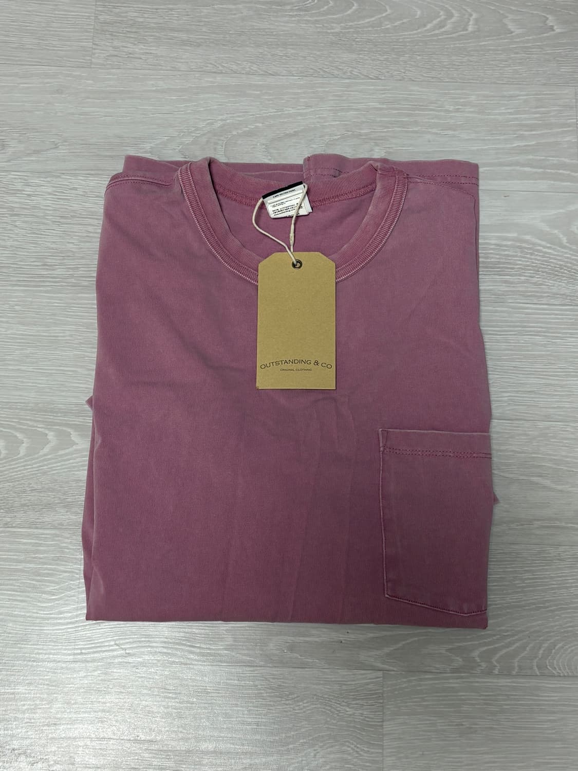 (희귀,새상품) 아웃스탠딩 빈티지 워싱 반팔티셔츠 상품이미지3