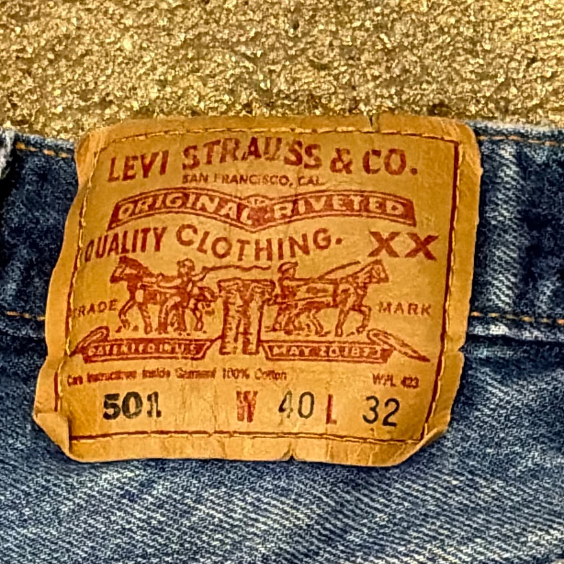 00s USA 빈티지 리바이스 501 청바지 상품이미지10