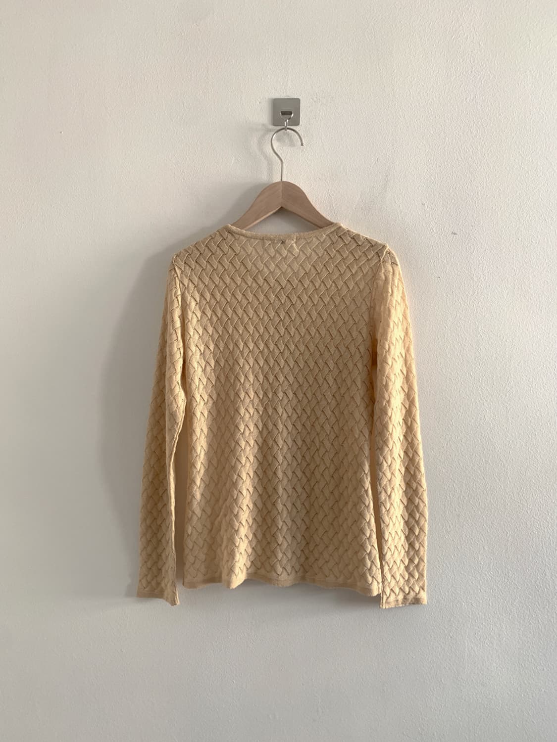Zigzag Pattern Button Knit Cardigan 상품이미지6