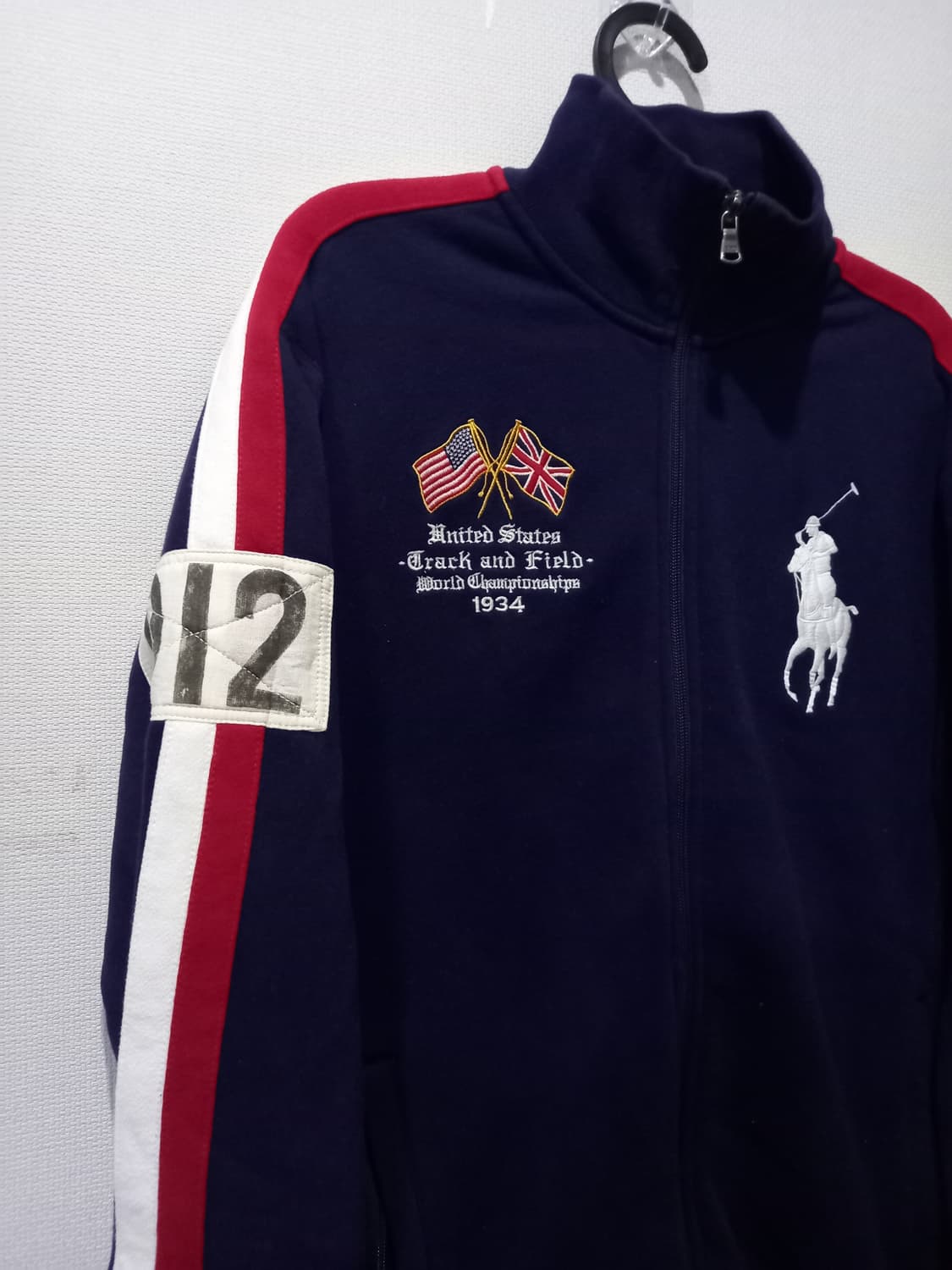 폴로 POLO 빅포니 USA 성조기 국기 집업 90/S 상품이미지3