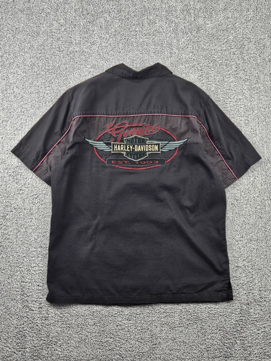 할리데이비슨 반팔 셔츠 ( M ) / 11937 상품이미지1