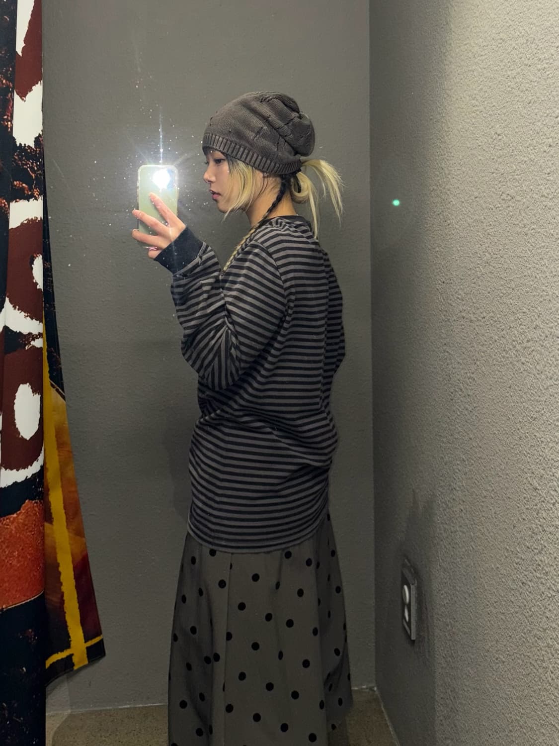 버커루 스트라이프 로고 티셔츠 상품이미지3