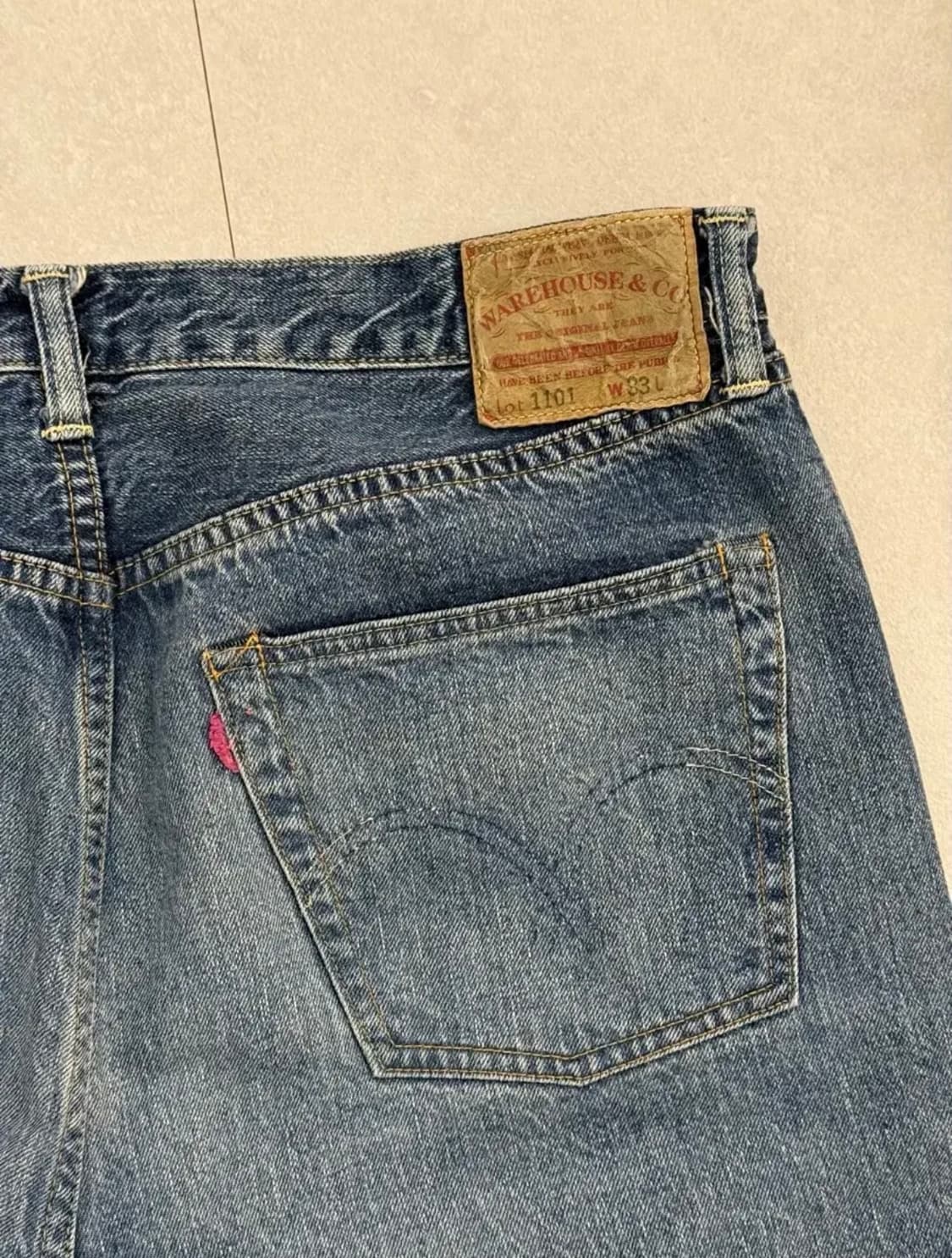 웨어하우스 1101 미디움워시 상품이미지3