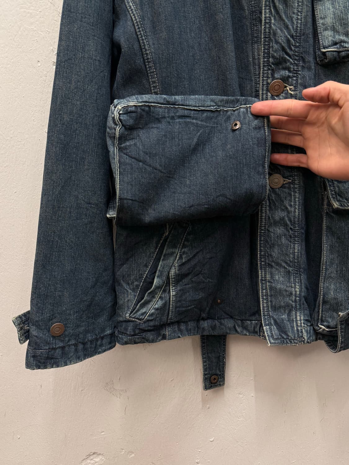 66) Johnbull Denim Sherpa-Lined Utility  상품이미지4