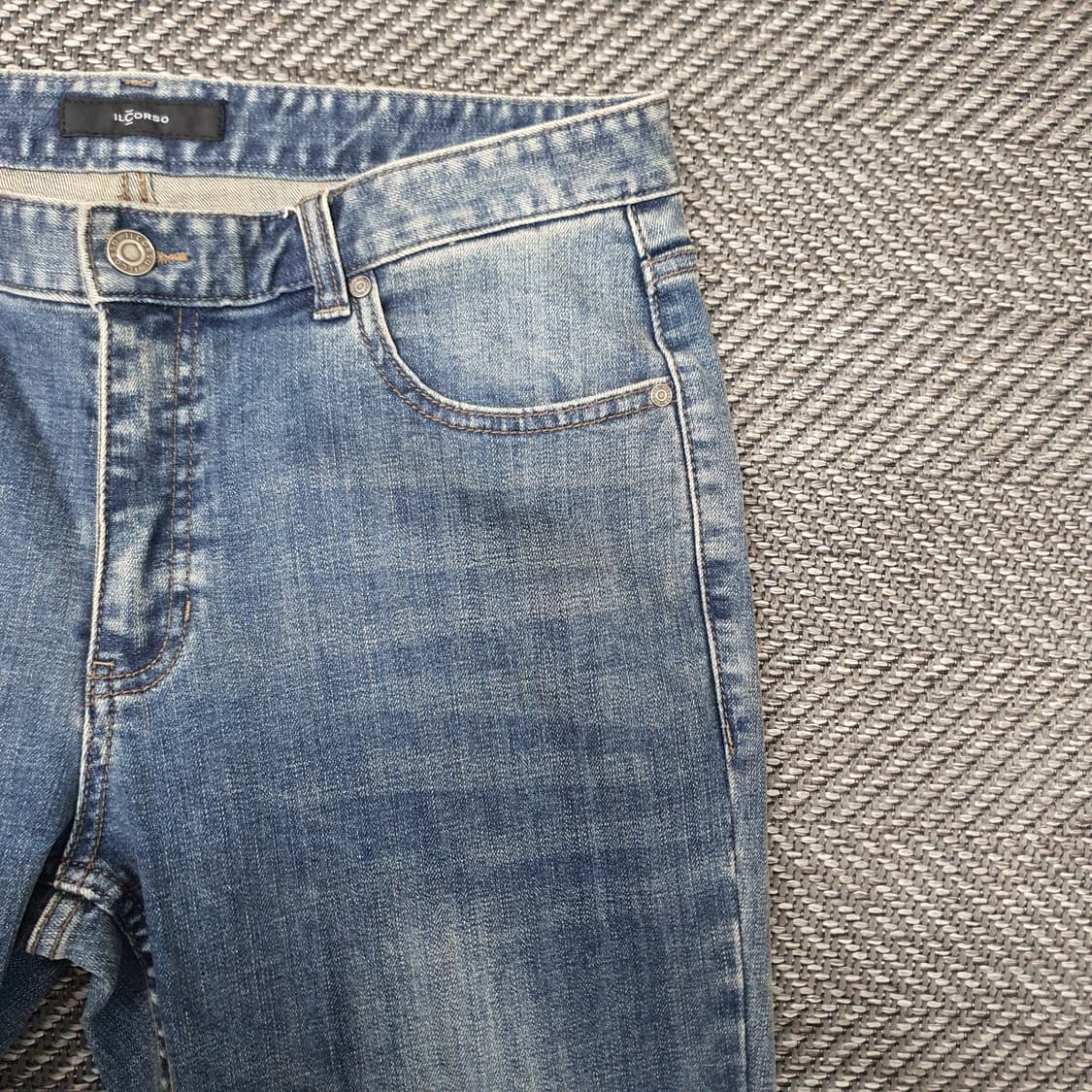 일꼬르소 스판 데님 청바지 남자35 상품이미지4