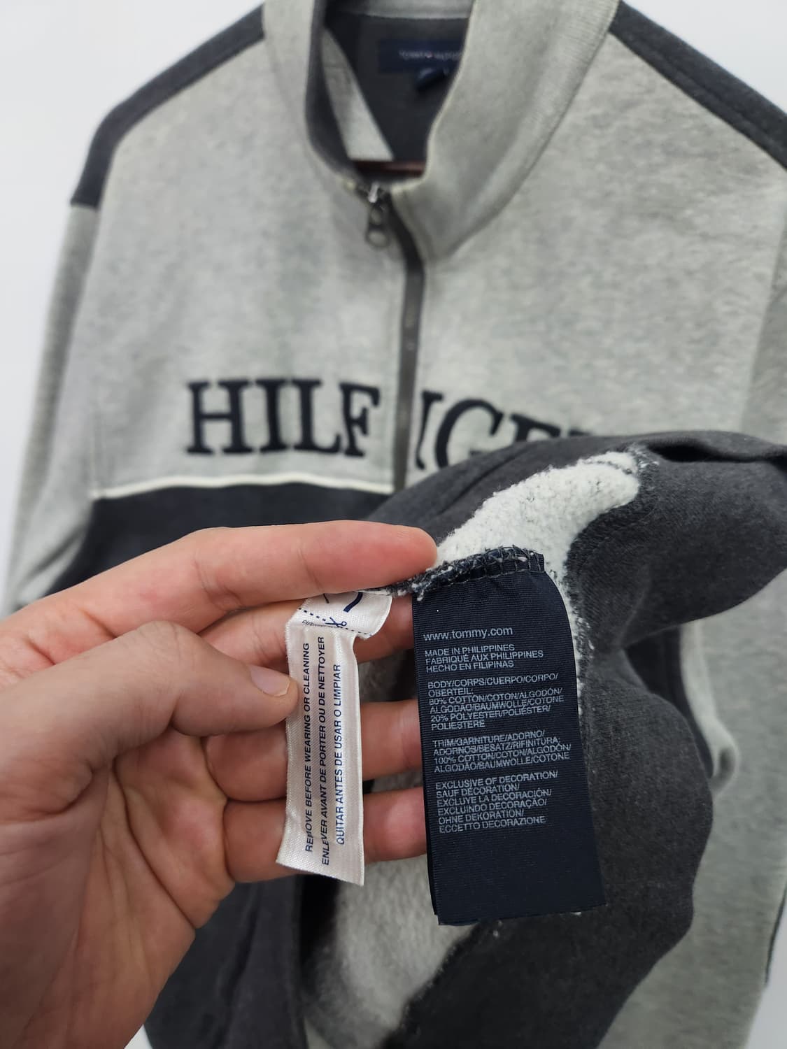 타미힐피거 로고 져지 상품이미지6