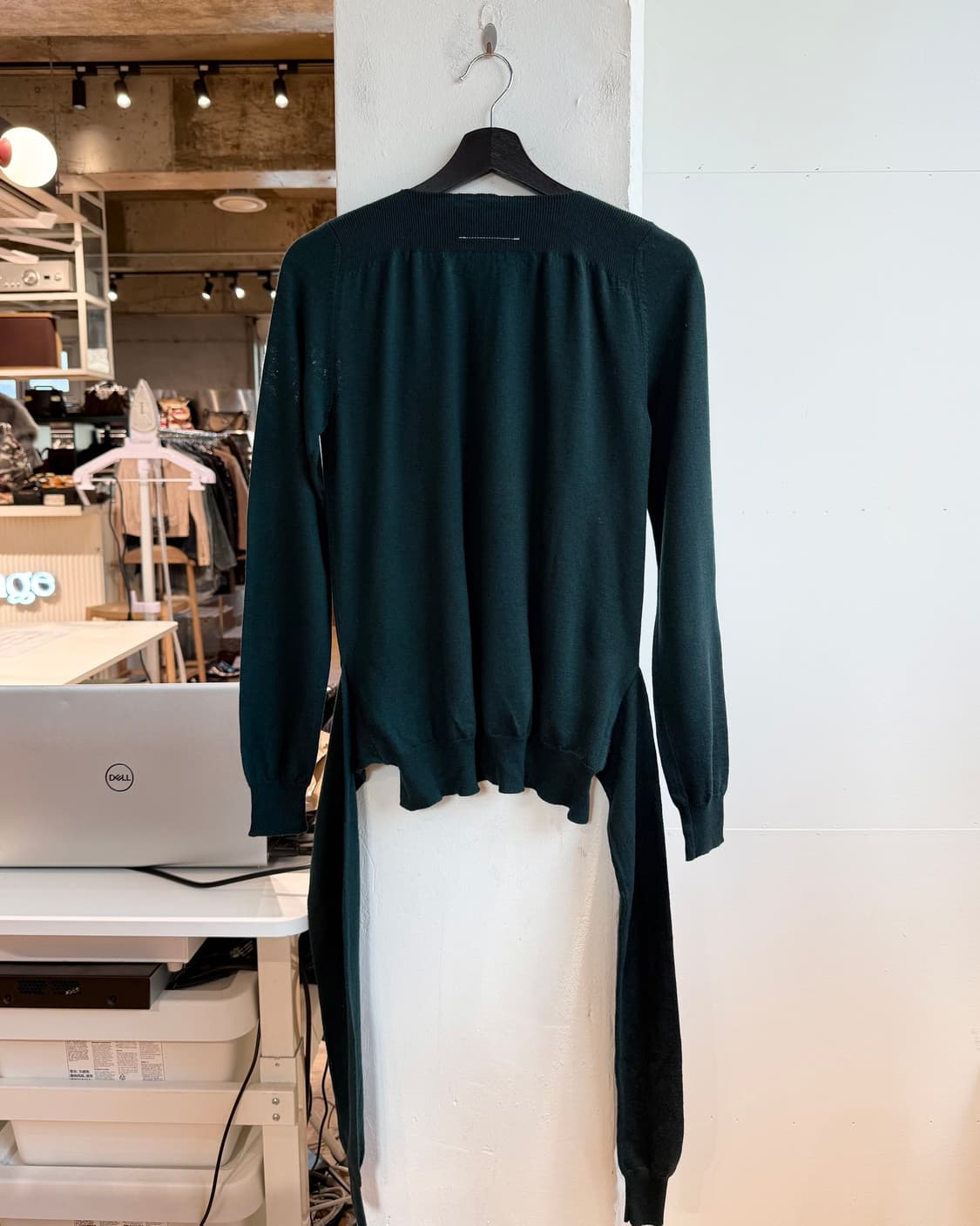 mm6 그린 레이어드 울 니트  상품이미지7