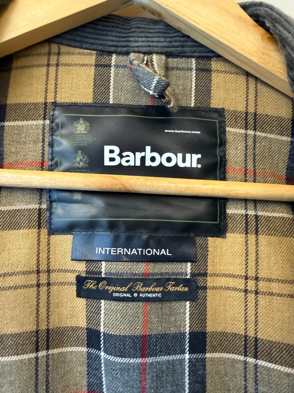 바버 인터내셔널 A7 왁스 자켓 블랙 상품이미지3