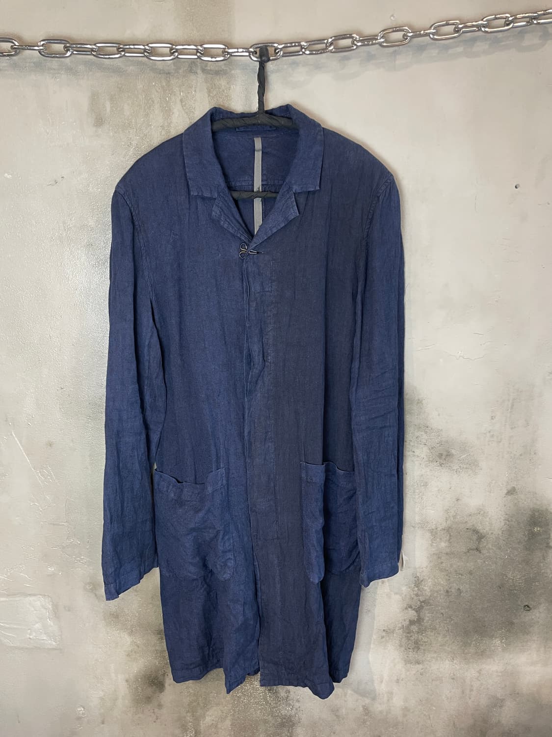 어태치먼트 린넨 워크 코트 상품이미지1