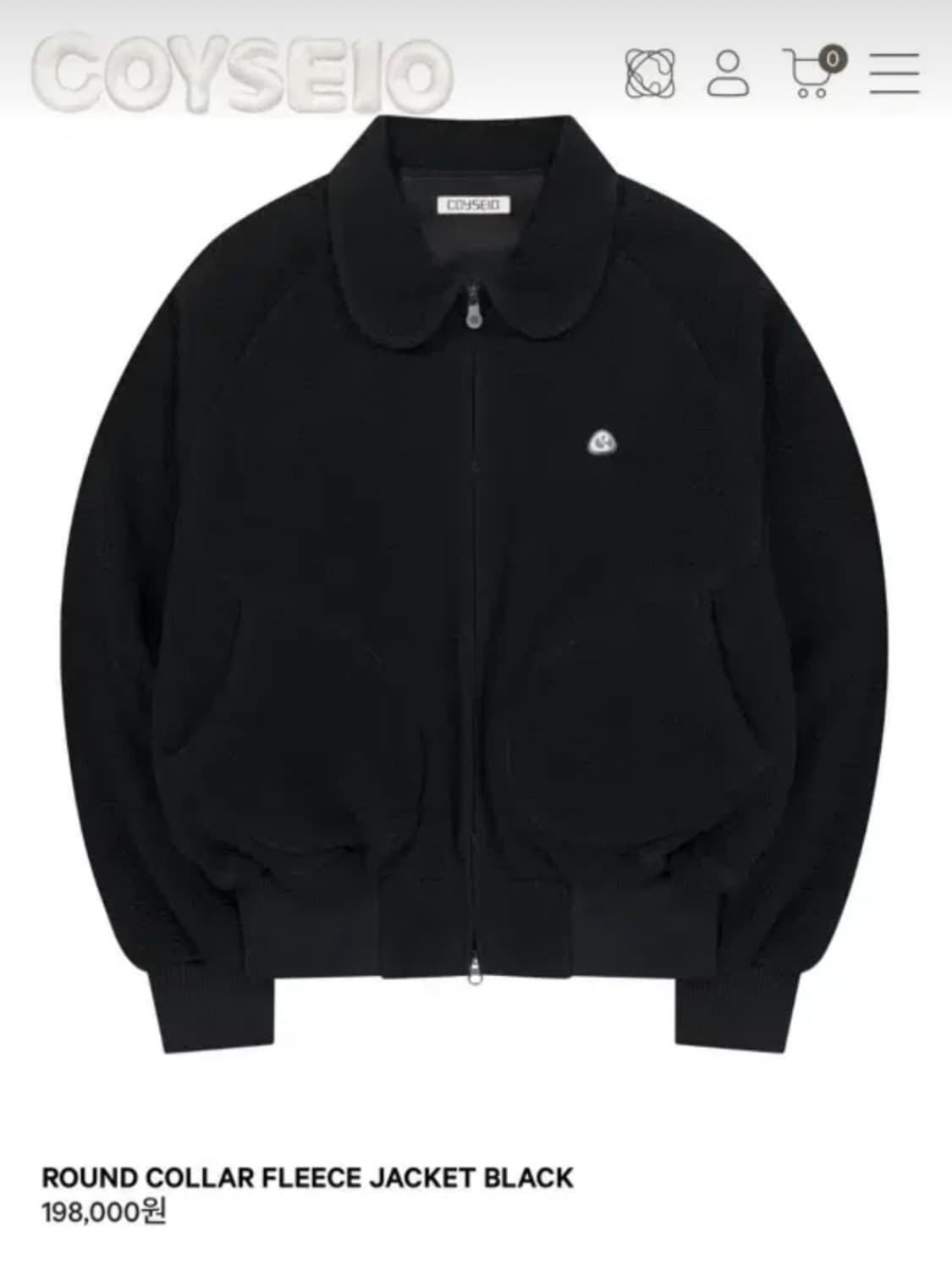 코이세이오 플리스 후리스 자켓 상품이미지1