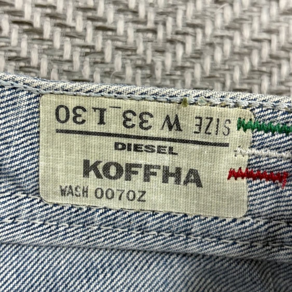 디젤 KOFFHA 데님팬츠 v3551 상품이미지7