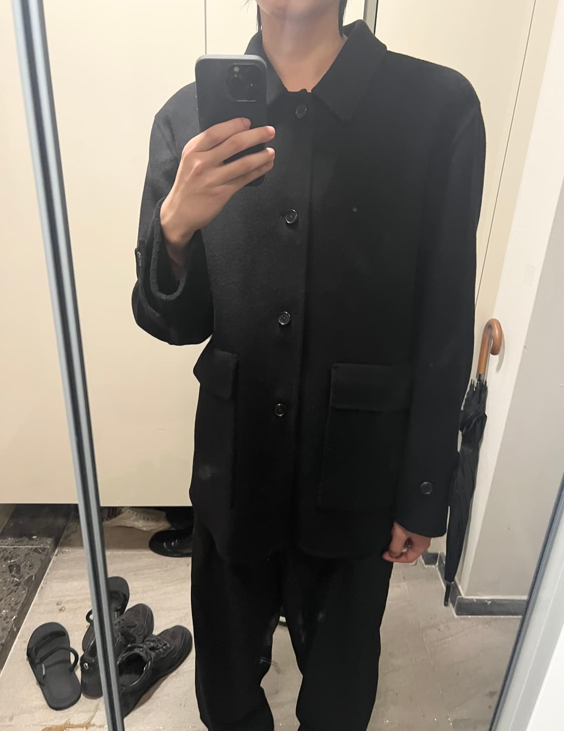 브라운야드 헨드 메이드 하프 코트 [4] 상품이미지1