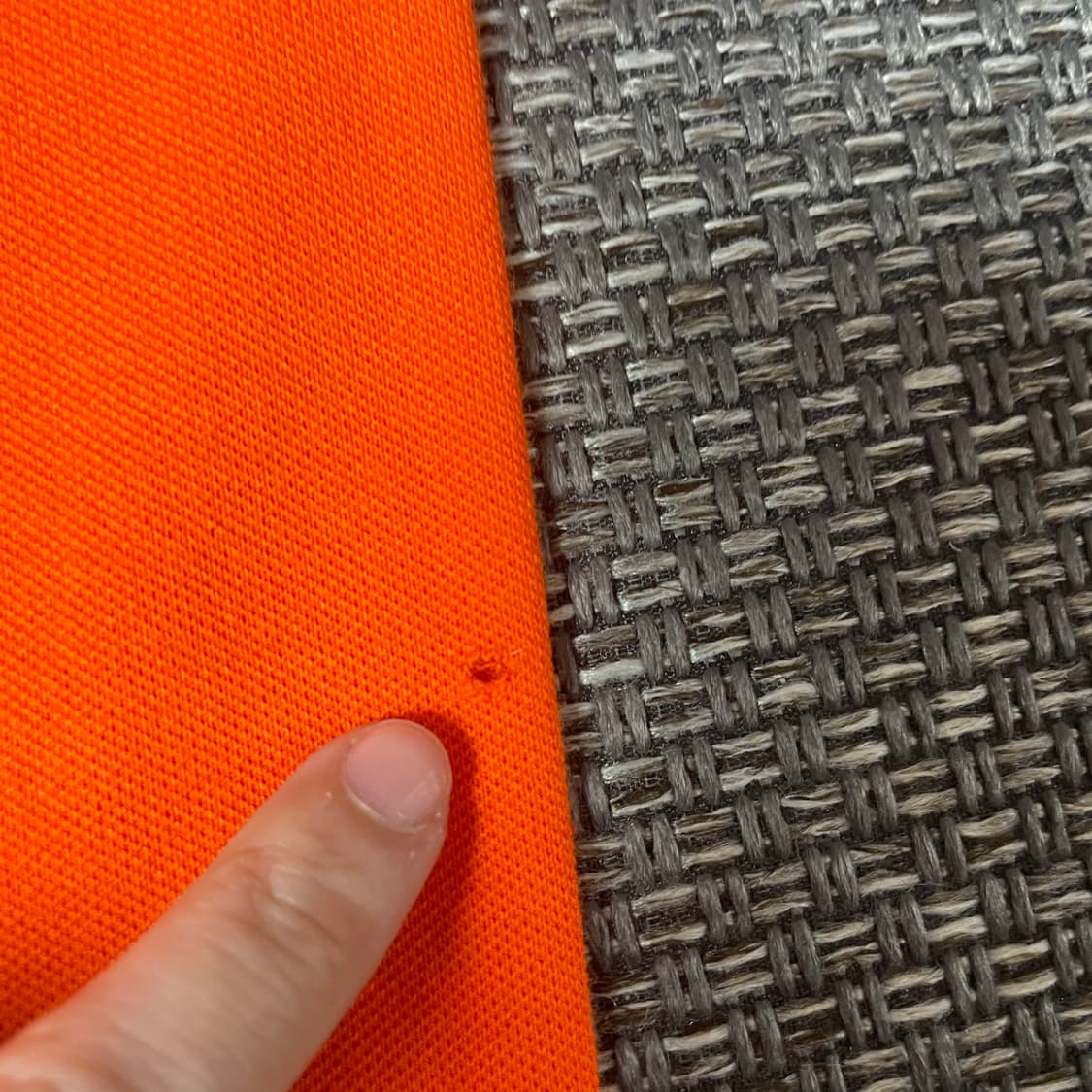 라코스테 미니로고 오렌지 슬림핏 PK 롱슬리브 36 상품이미지8