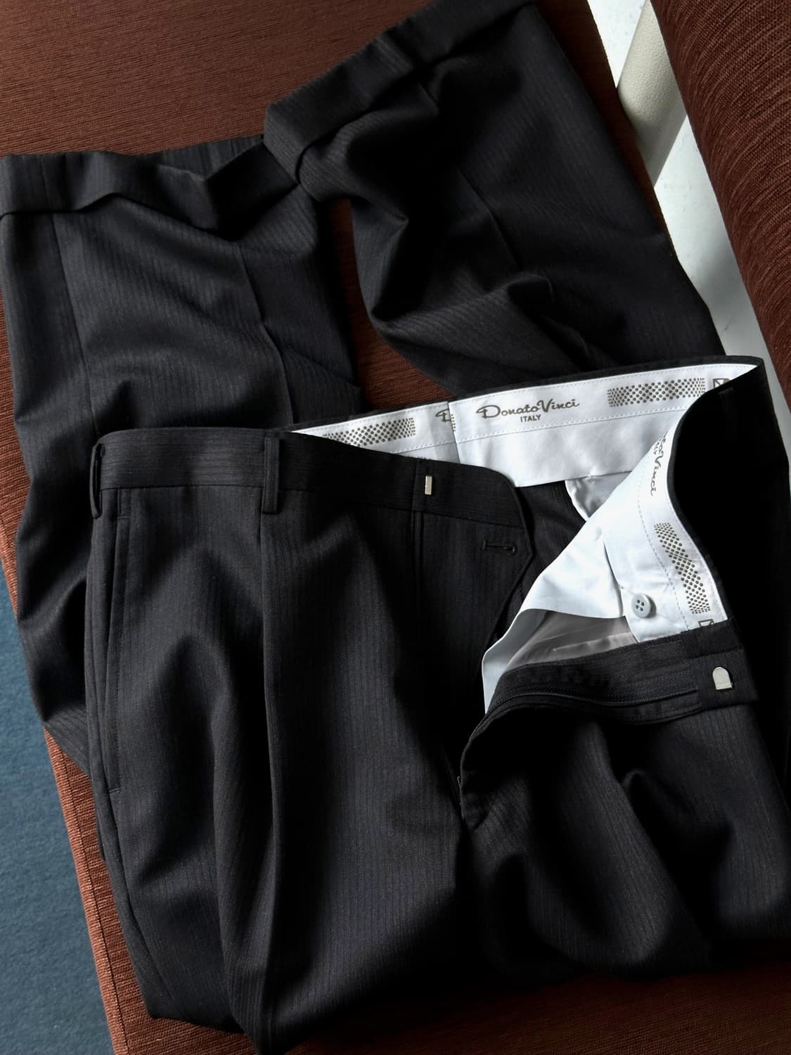 1 pleats light wool wide straight slacks 상품이미지1