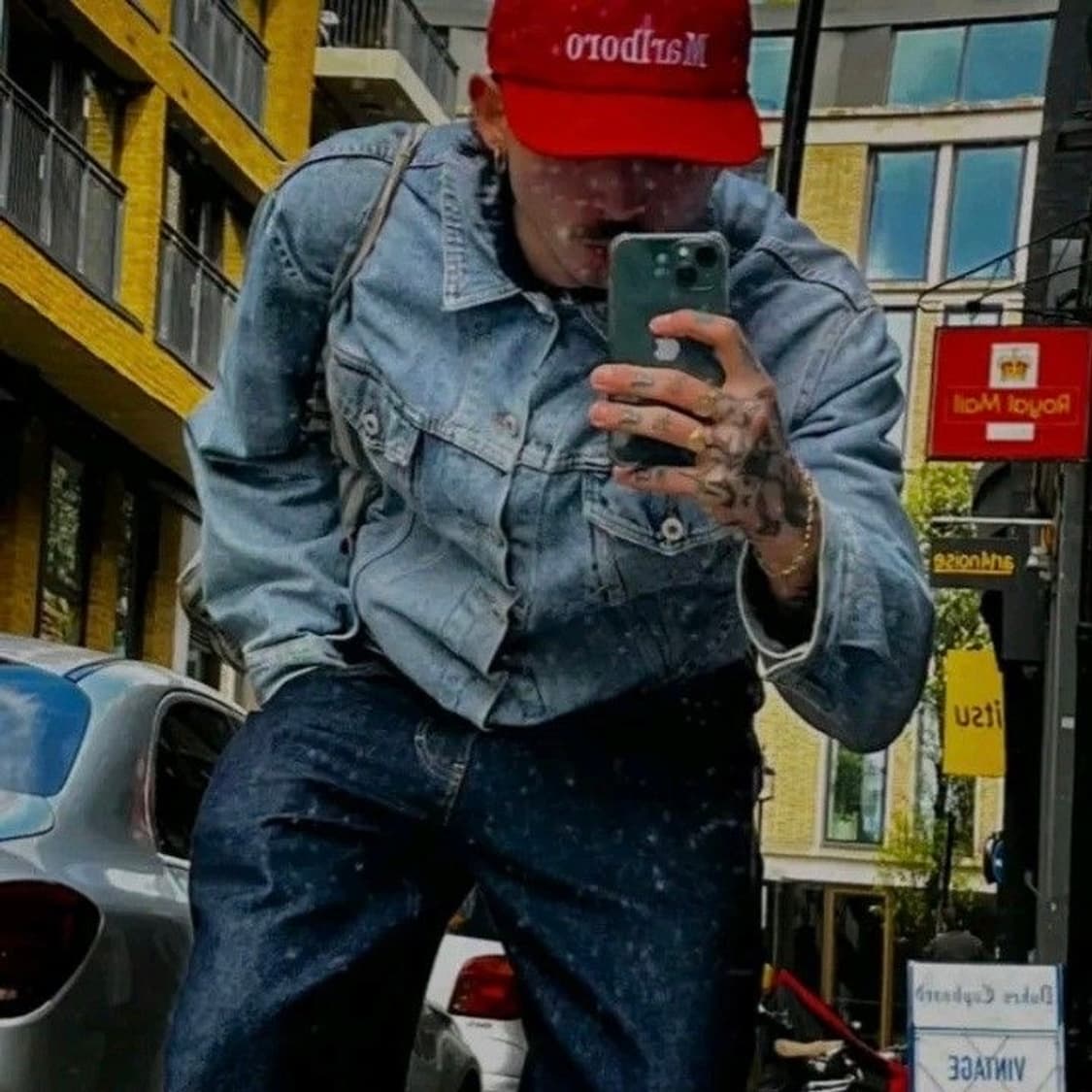 [미개봉 데드스탁] 80s Marlboro 코듀로이 캡(4ea) 상품이미지1