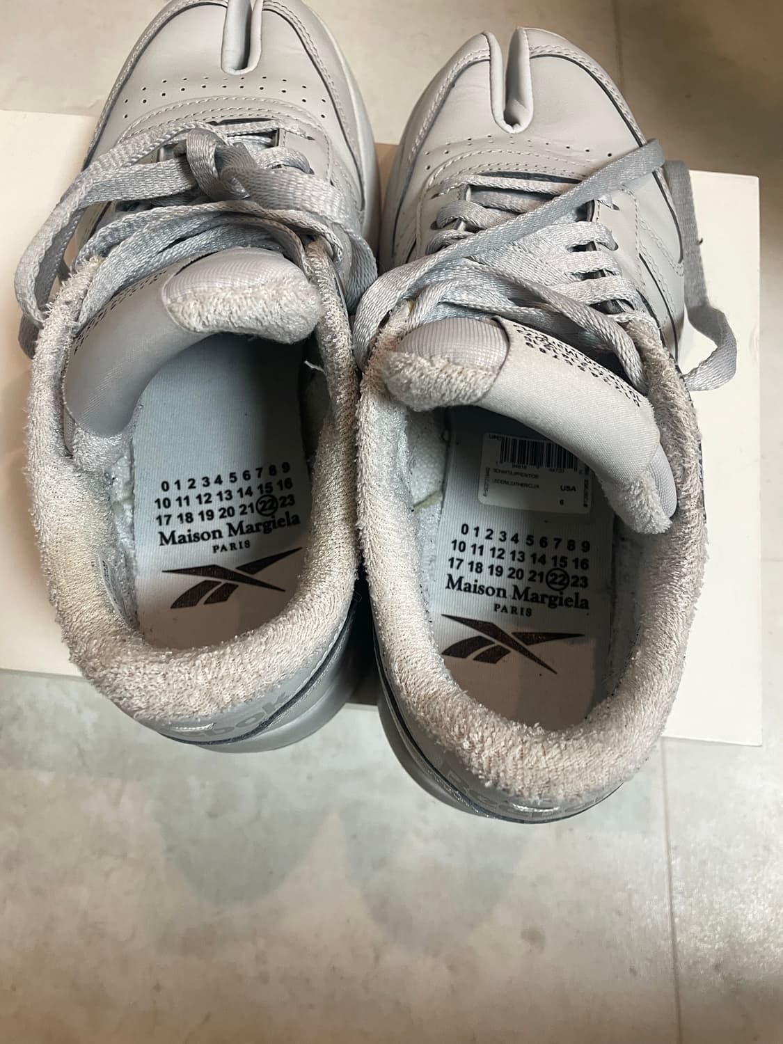 마르지엘라 X 리복 타비 그레이 240 상품이미지3