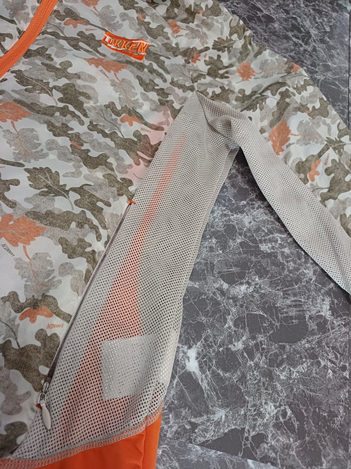 루켄 아웃도어 유니크 나뭇잎 패턴 자켓 90 상품이미지6