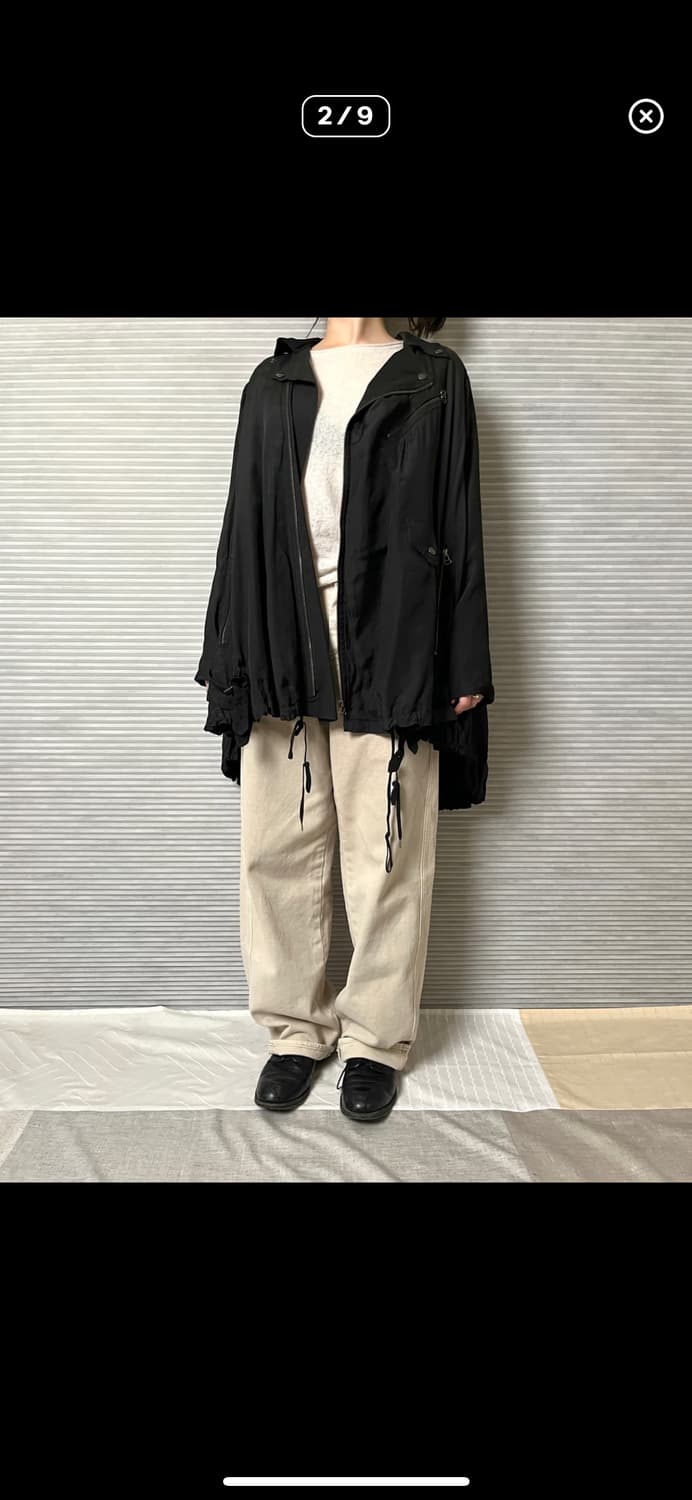 미하라 야스히로 라이더 판초 자켓 상품이미지5