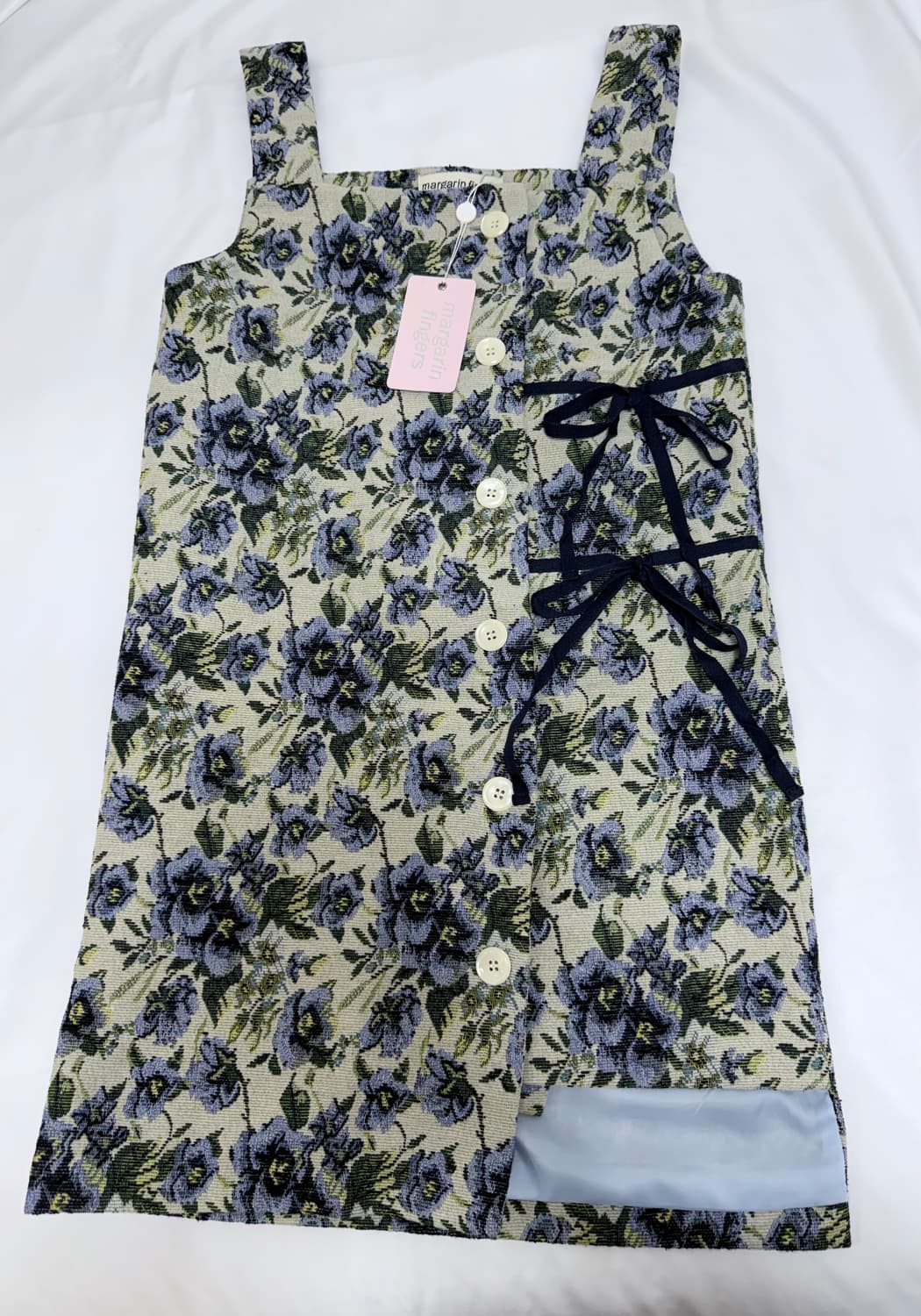 (택O,새상품)마가린핑거스 자카드 원피스 S사이즈 상품이미지2