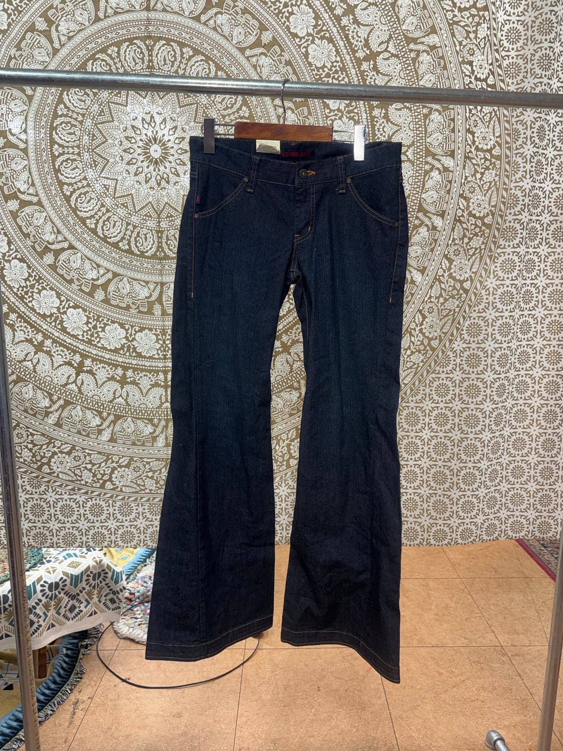 버커루 여성 생지 부츠컷 데님팬츠 상품이미지3