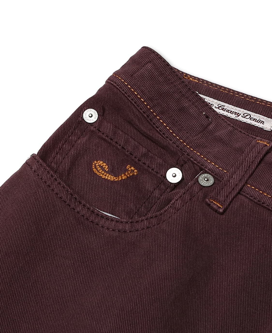 야콥 코헨 [Jacob Cohen] 버건디 몰스킨 J688 테일러드 진 상품이미지4