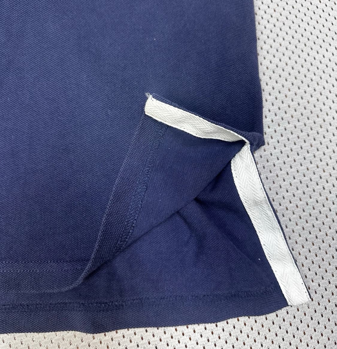 폴로 랄프로렌 빅포니 배색 카라티 네이비 레드 상품이미지4