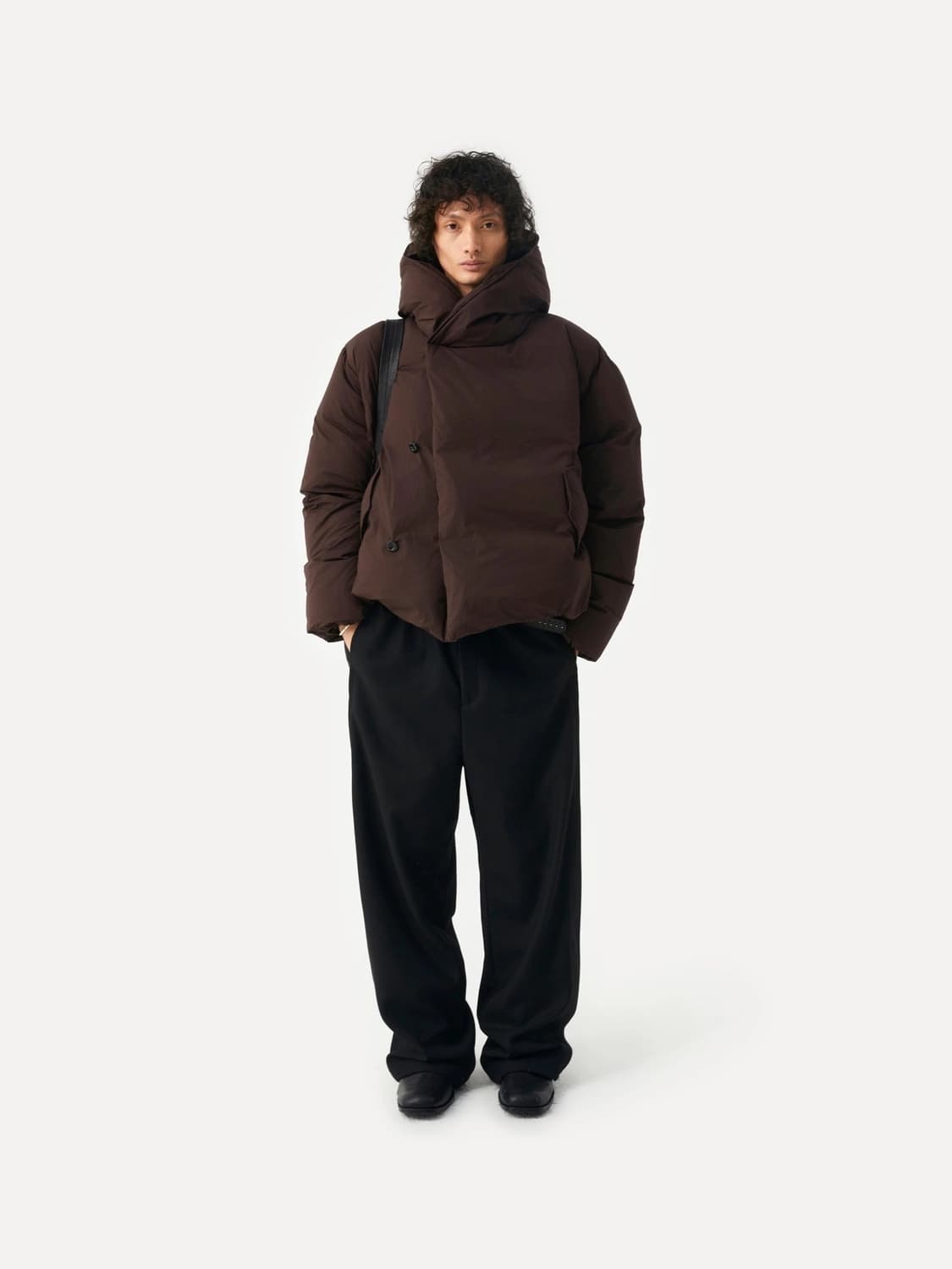 [새상품] 라벨아카이브 구스다운 마호가니 2사이즈 상품이미지4