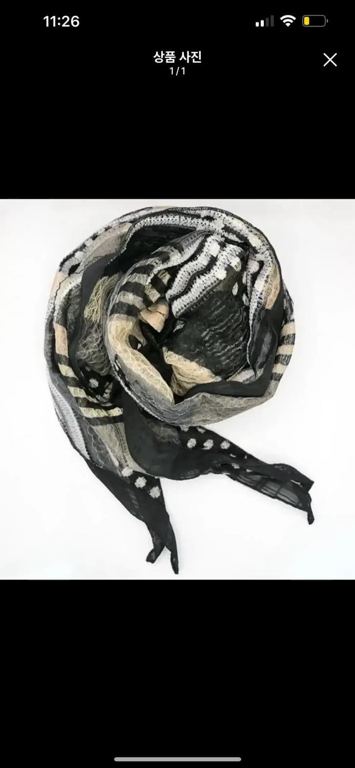 코이세이오 스카프 상품이미지1