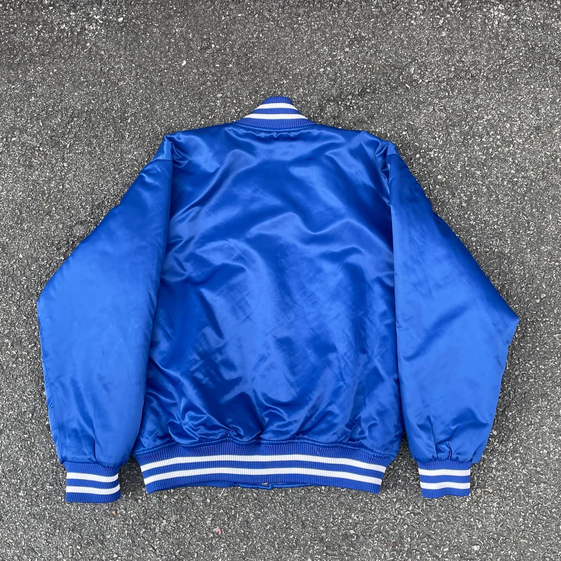 90s 나이키 team 사틴 누빔 스타디움 바시티 자켓 L 상품이미지3