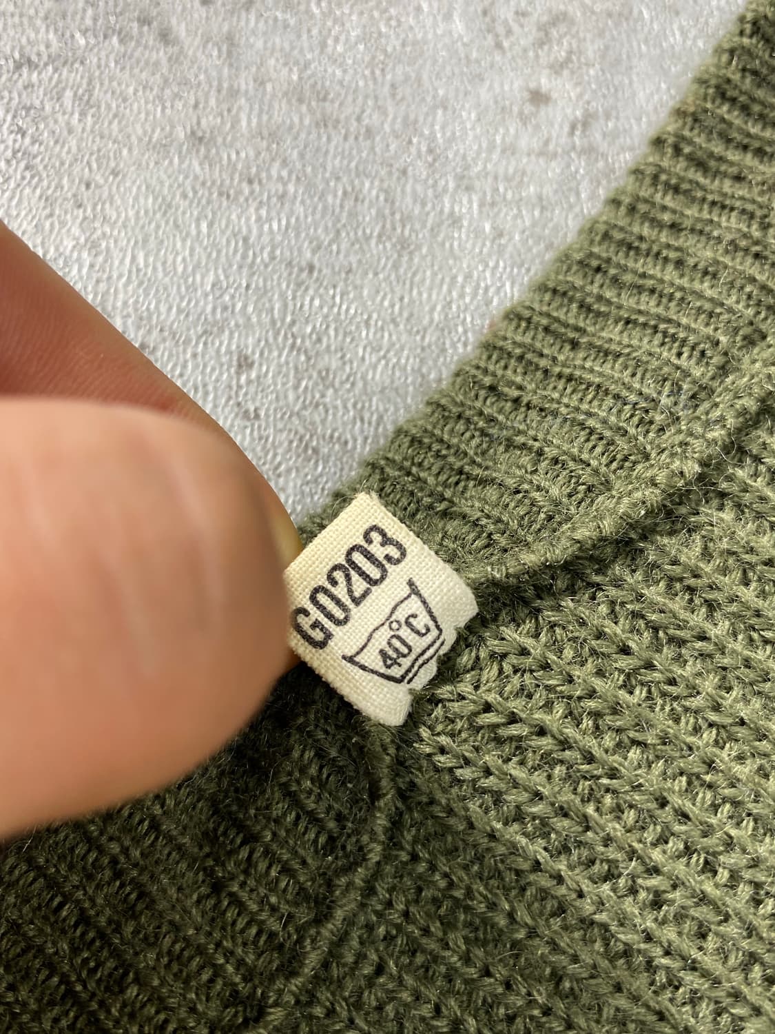 [46] Vintage 독일군 밀리터리 코만도 니트 상품이미지7