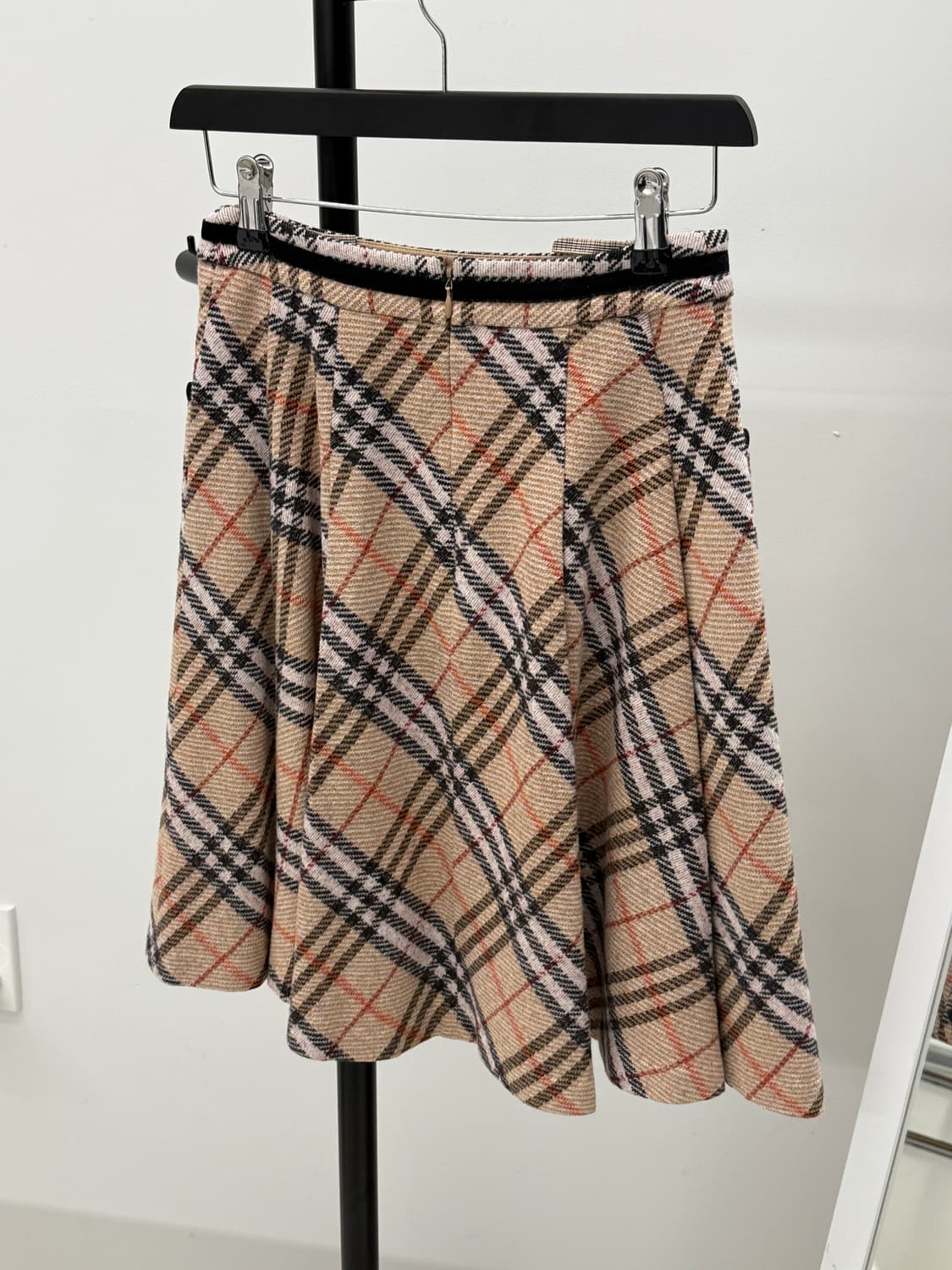 BURBERRY 버버리 노바체크 미디스커트 36 상품이미지2