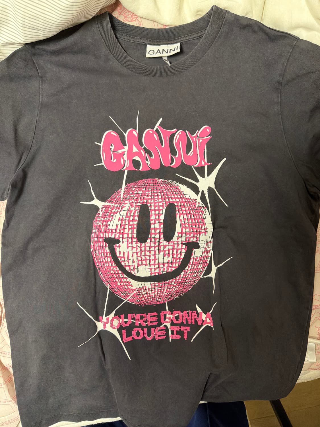 ganni 스마일티셔츠 상품이미지1