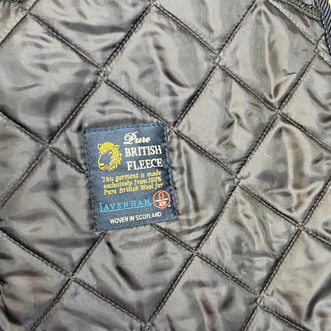 avenham x ships 블랙와치 울 퀼팅코트 상품이미지6