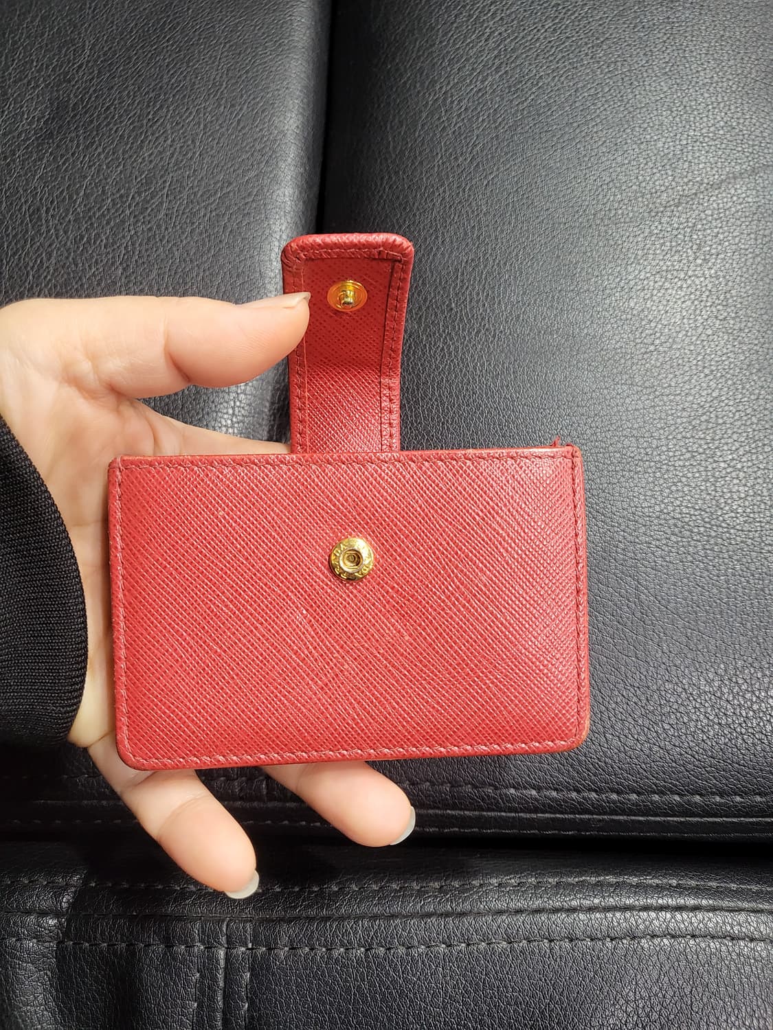 프라다 아코디언 카드지갑 상품이미지3