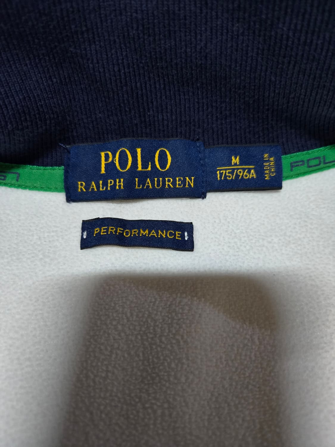 폴로랄프로렌 정품 화이트 이탈리아 빅포니 집업 상품이미지6