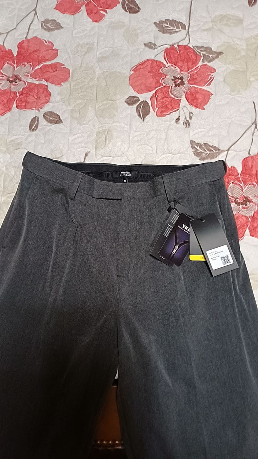 무신사 미사용 와이드슬랙스 32인치 기장107 상품이미지4