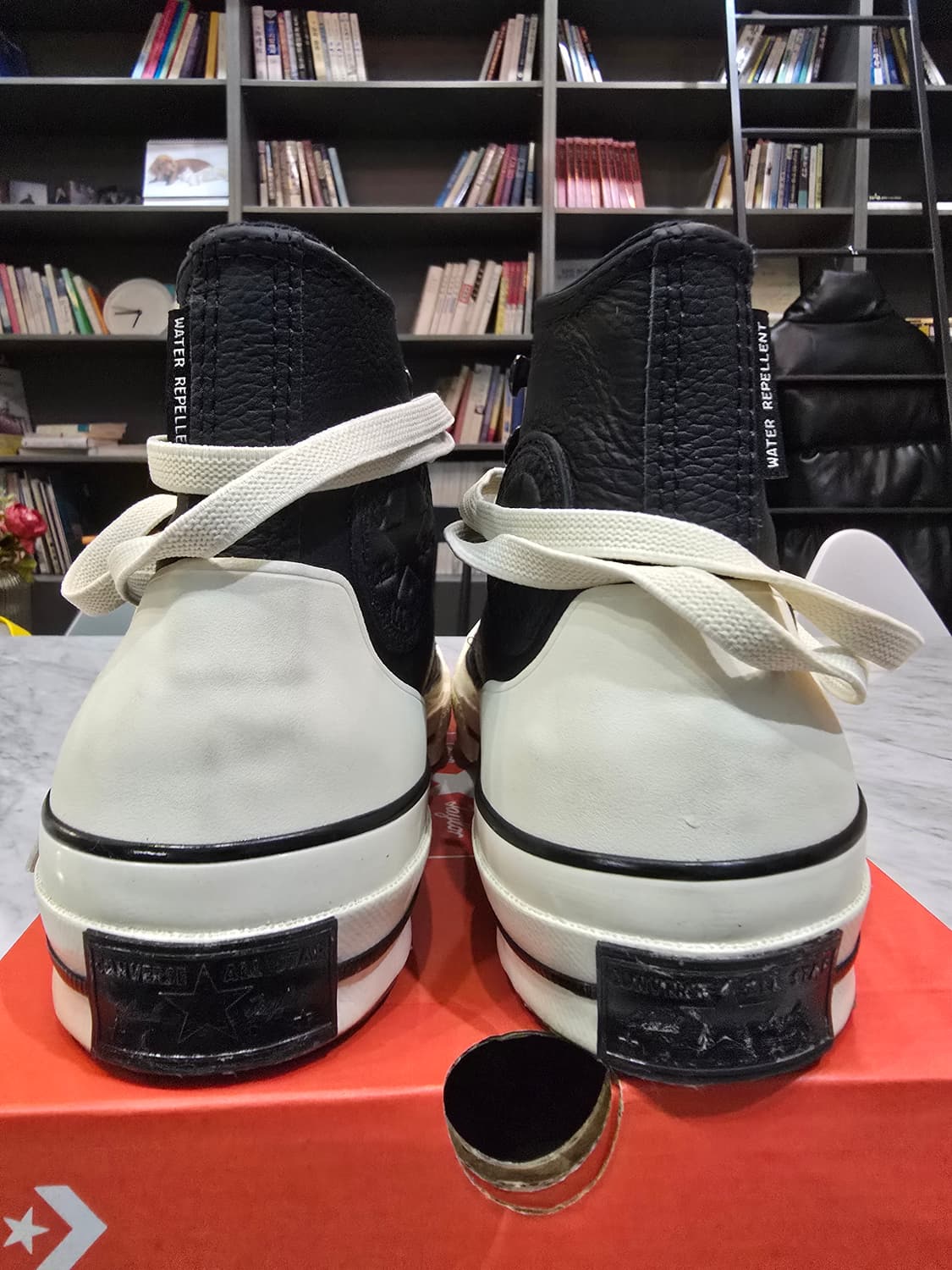 극미중고 컨버스 척70 하이 레더 이그렛 240 상품이미지5