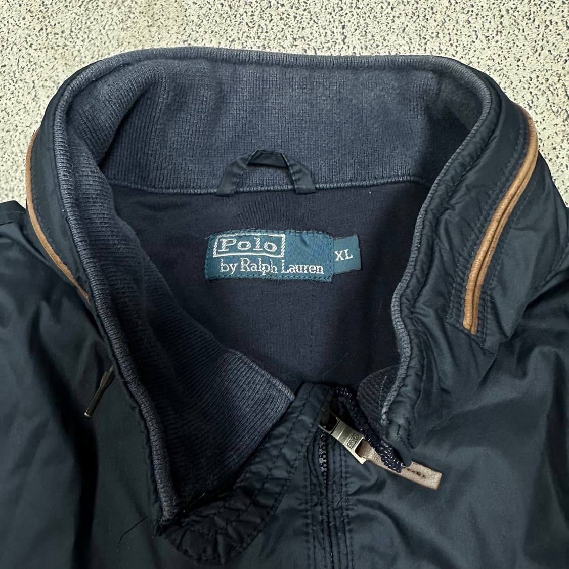 ✨ (바배) 폴로 랄프로렌 네이비 바람막이 페리 자켓 상품이미지5