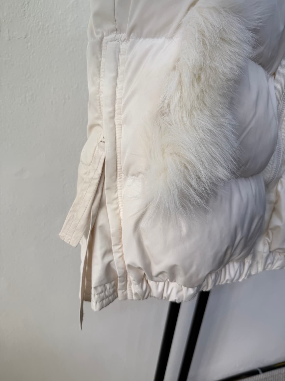 정품) O2nd 오즈세컨 한섬 폭스퍼 패딩 82 상품이미지3