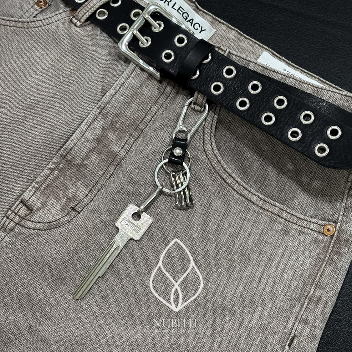 🌗 Key pendant steel keyring / 라지 열쇠 키링 상품이미지8