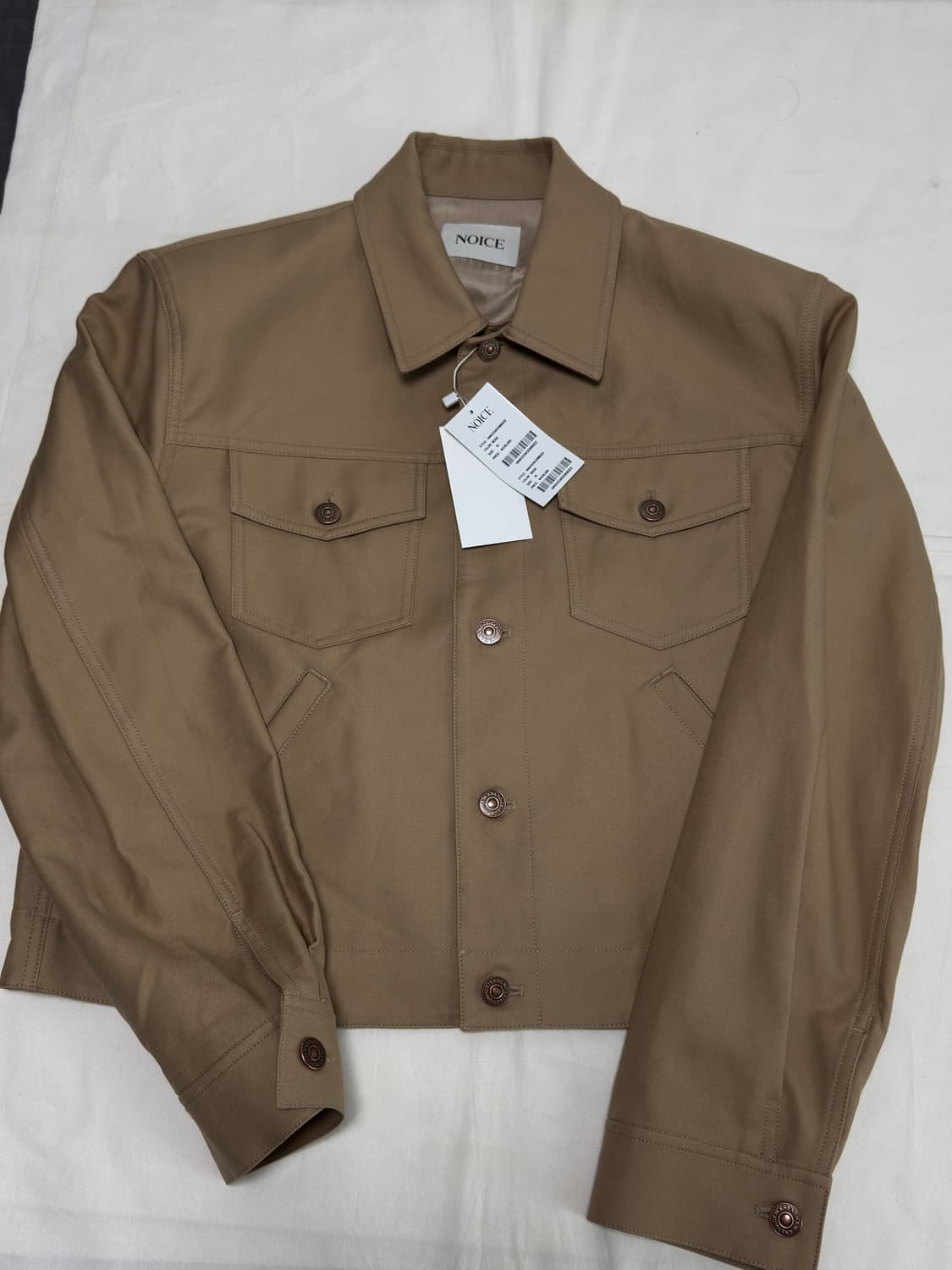 노이스 / 트러커 워크자켓 (베이지) / M 상품이미지2