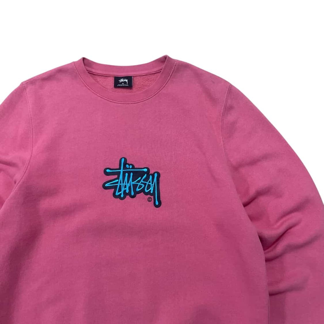 스투시 베이직로고 맨투맨 상품이미지2