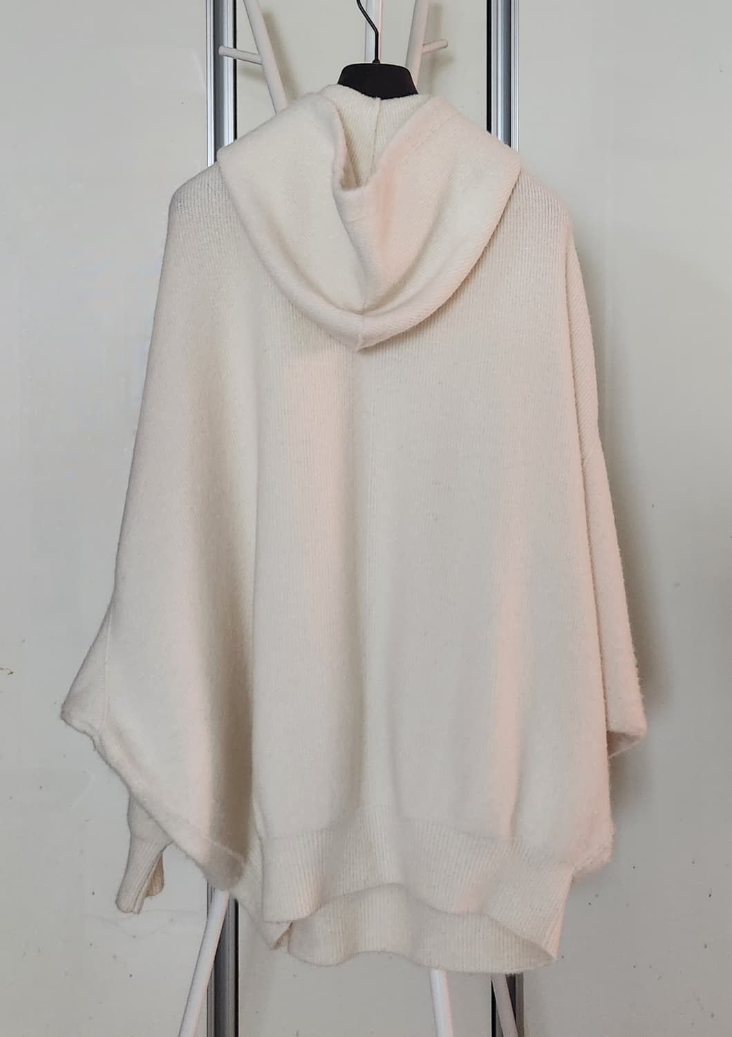 릭오웬스/ FW25 런웨이 HUN 알파카 후드 스웨터 밀크/M 상품이미지9