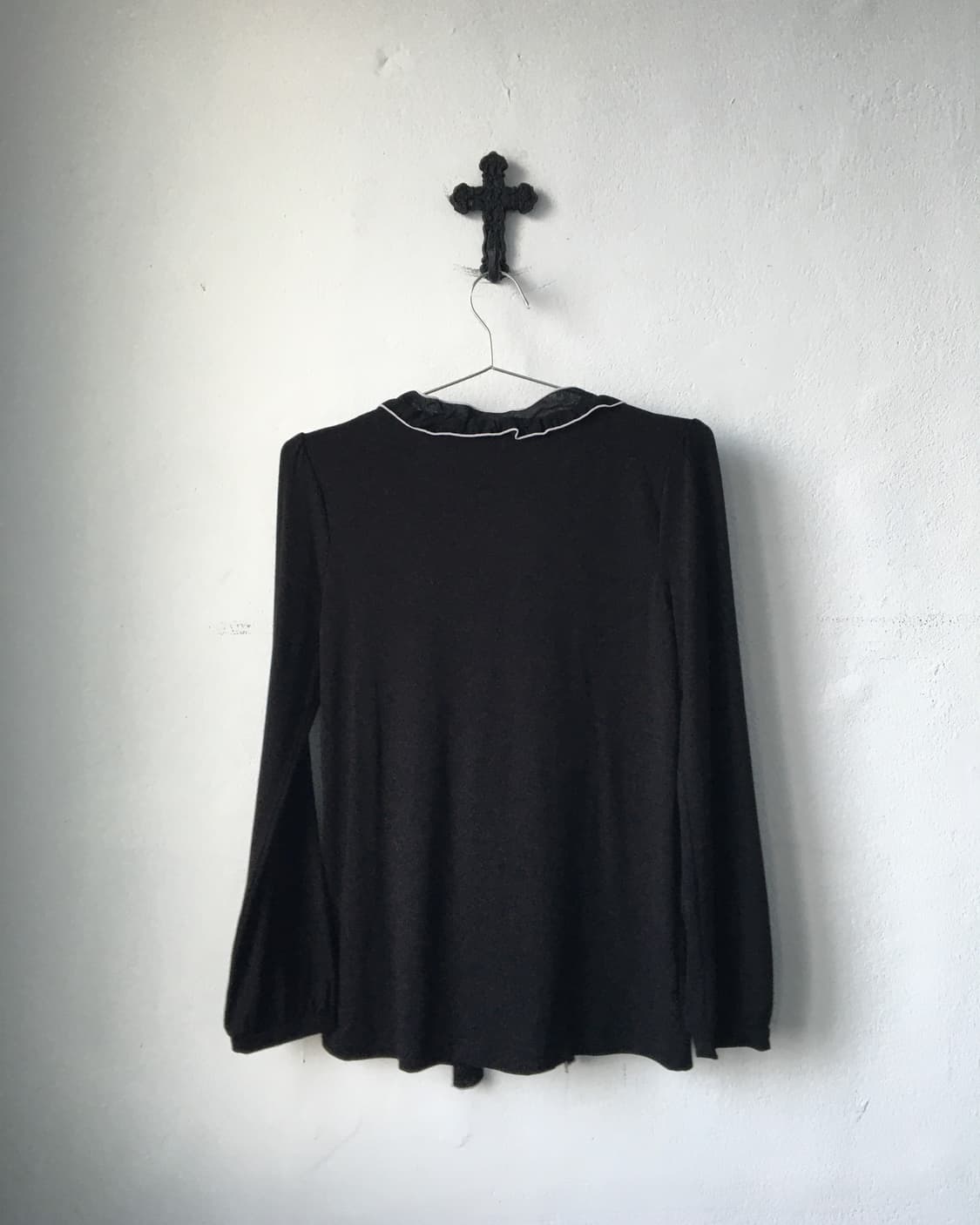 Tied ruffle sleeve 상품이미지2