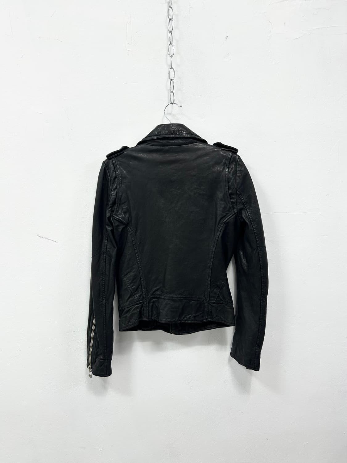 락시크 펑크 양가죽 레더자켓 상품이미지5