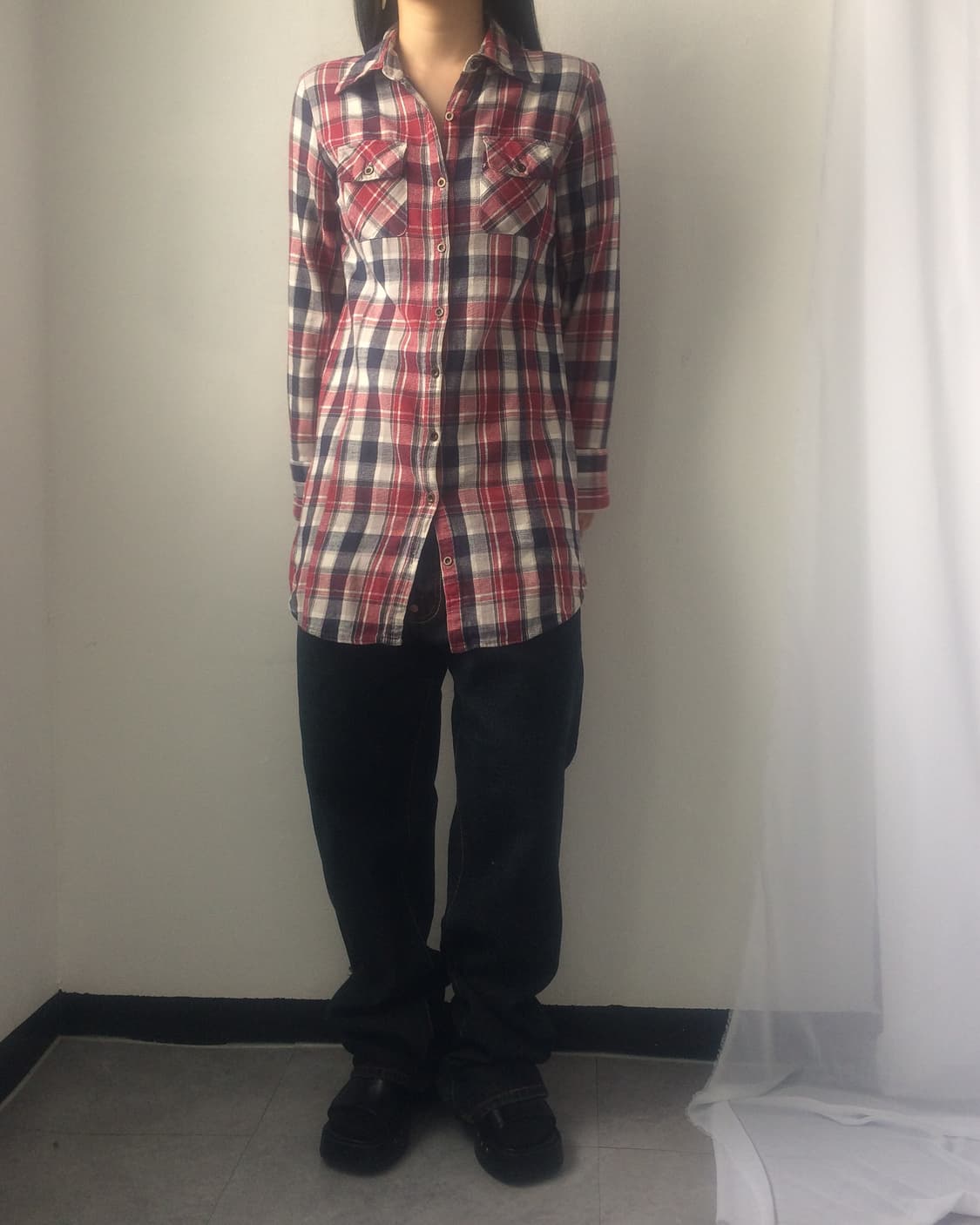 Check pattern shirt 상품이미지6
