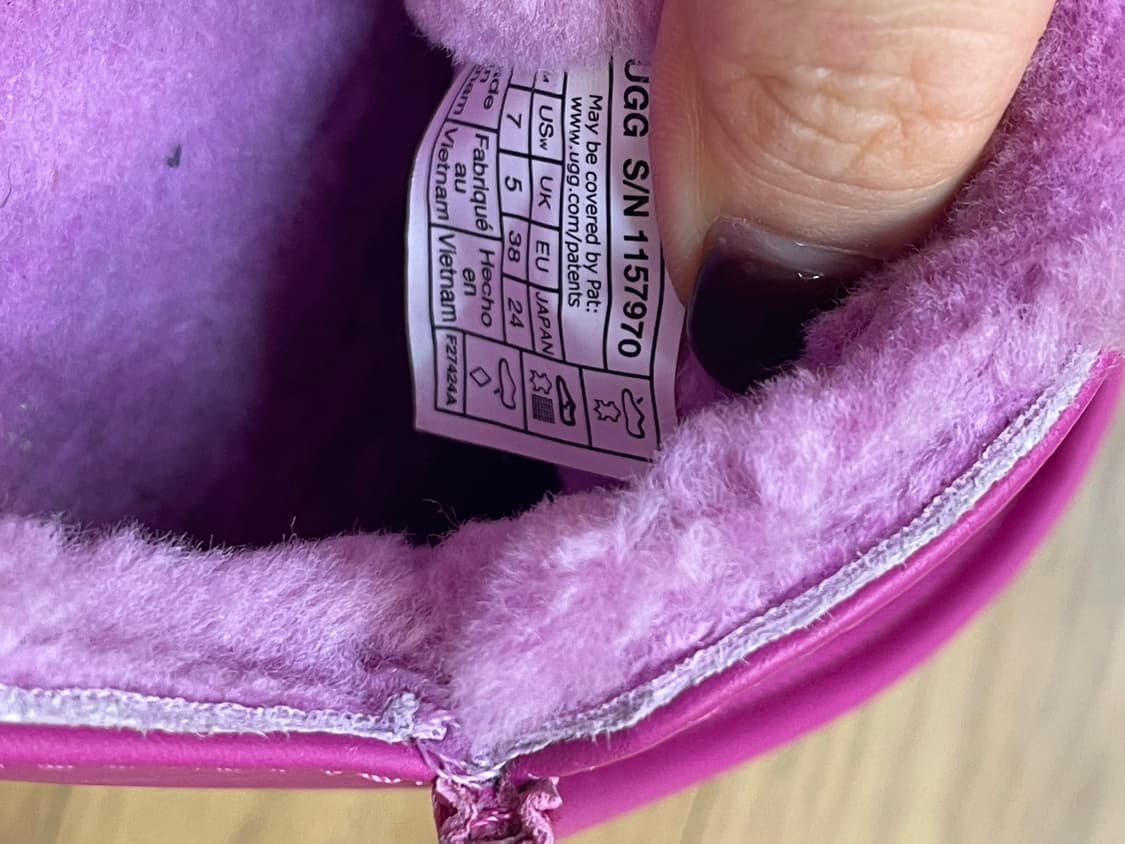 UGG Urseen 플랫폼 뮬 핑크 240 상품이미지7