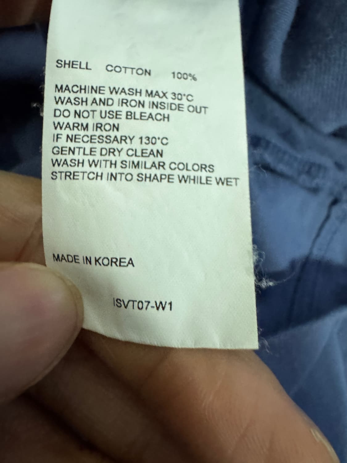 비바스튜디오 스펠아웃 반팔 티셔츠 XL 빈티지 블루 상품이미지3