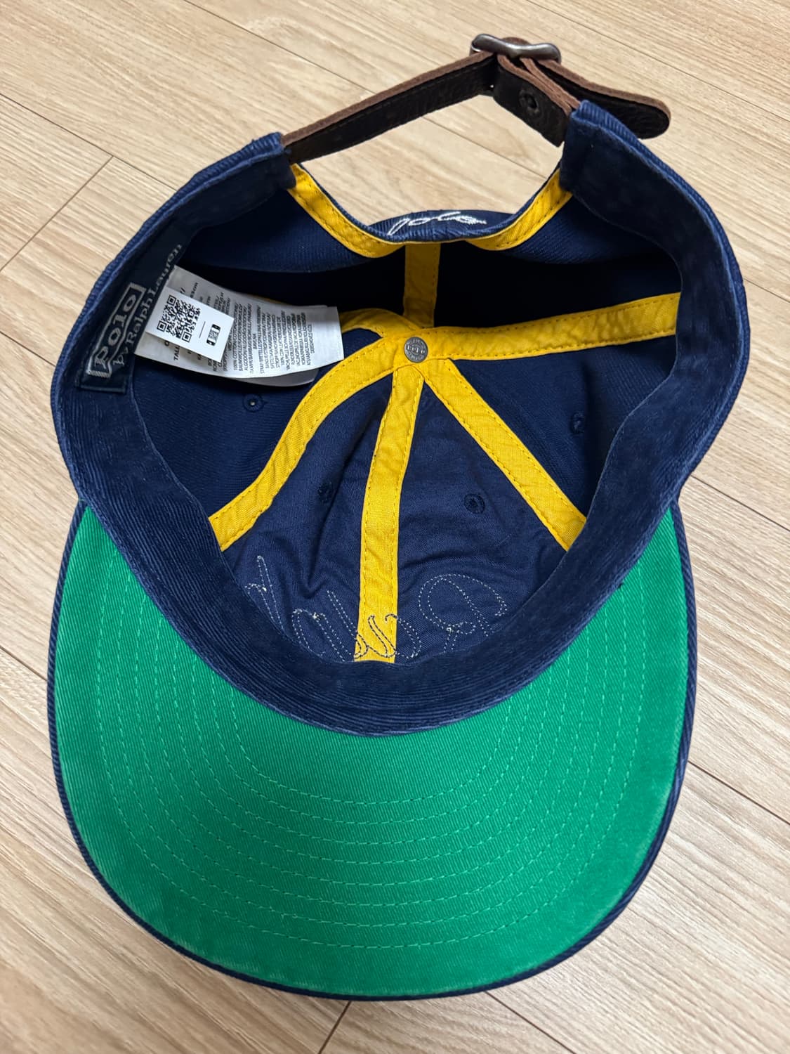 폴로 랄프 아플리케 트윌 볼캡 상품이미지2