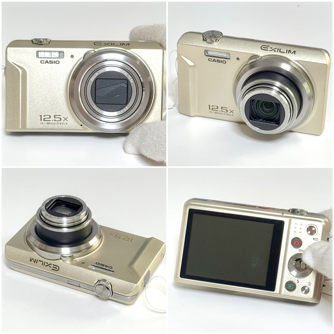 카시오 엑슬림 ZS170 샴페인골드 빈티지디카 상품이미지2